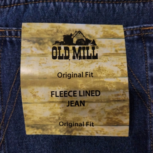 Old Mill Original Fit Fleece Jeans - Picture 5 of 6